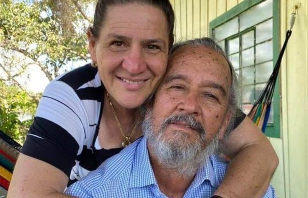 Heladio Cândido Senn e a esposa, Sônia Biavatti, foram mortos a tiros durante chacina — Foto: Arquivo pessoal