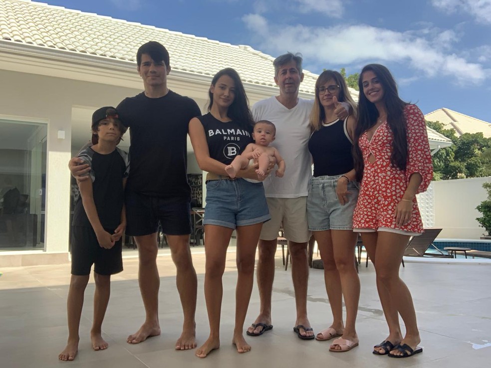 Erick Silva e família — Foto: Arquivo pessoal