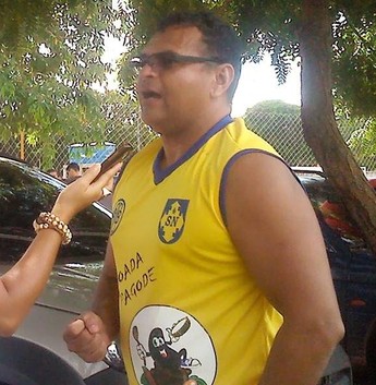 Jorge Miranda - novo gerente de futebol do São Raimundo (Foto: Gustavo Campos/GloboEsporte.com)