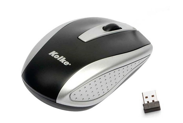 Mouse vem com micro receptor USB (Foto: Divulgação/Kolke)