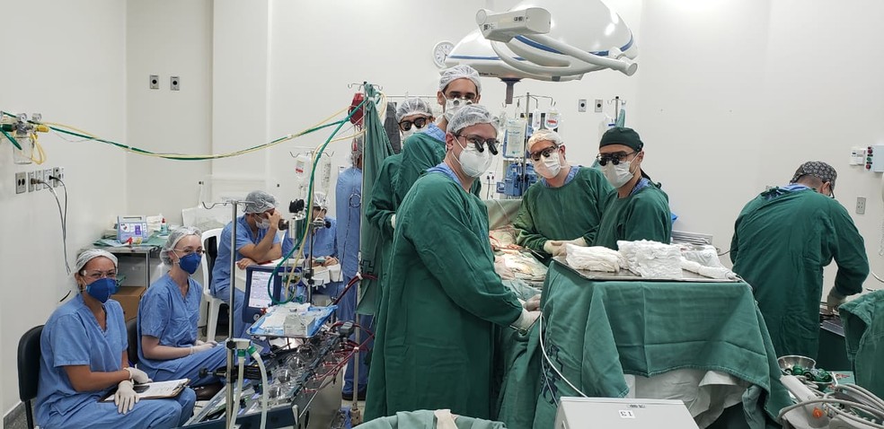 Doações de órgãos caíram durante a pandemia de coronavírus — Foto: Hospital das Clínicas de Botucatu/Divulgação