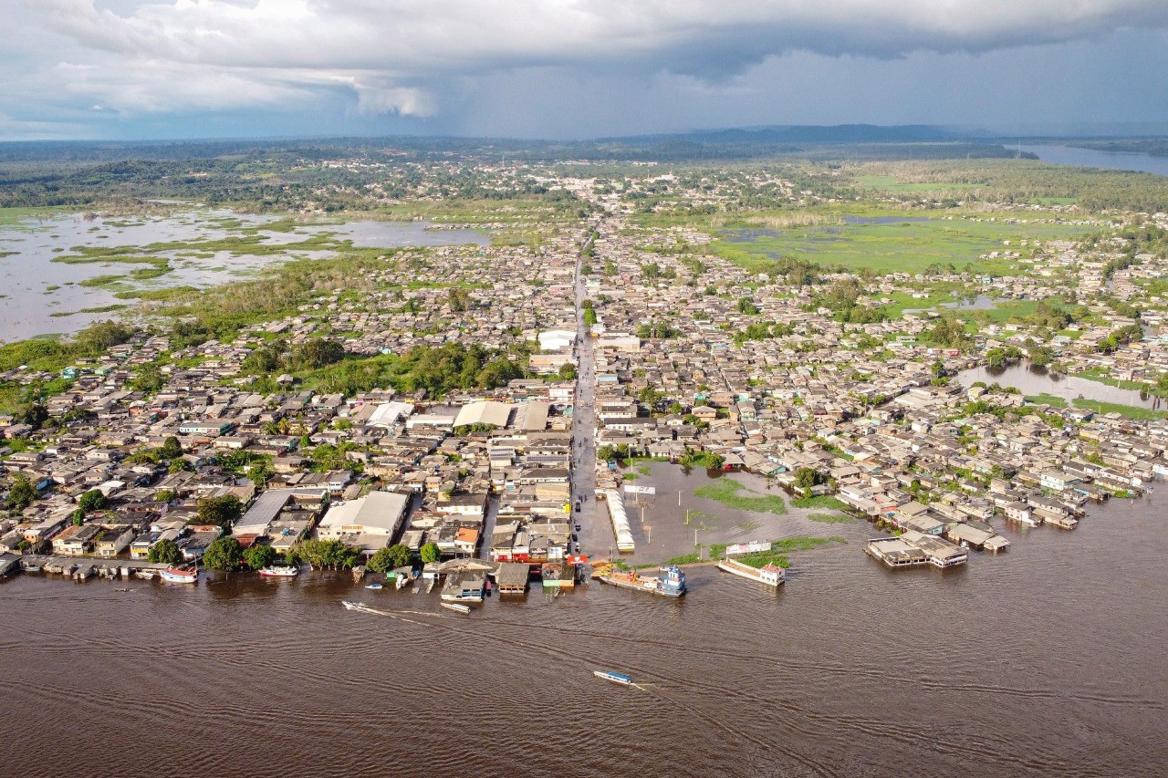 Águas do Rio Jari, no Sul do Amapá, alcançam o maior nível dos últimos 10 anos; cheia completou 2 meses
