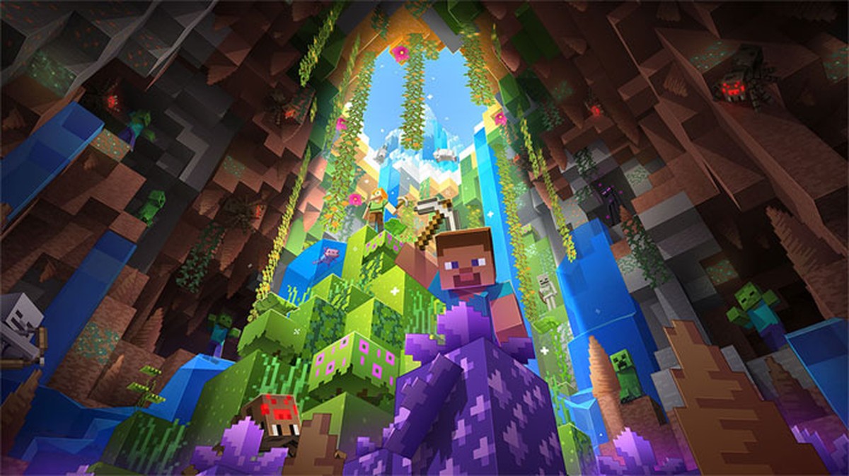 Minecraft recebe atualização Caves & Cliffs Parte 2; saiba o que muda
