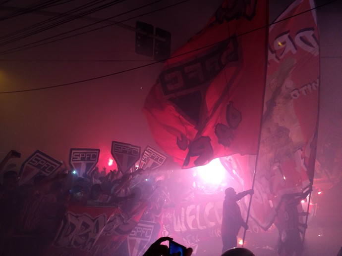 Torcida São Paulo x Atlético-MG (Foto: Alexandre Lozetti)