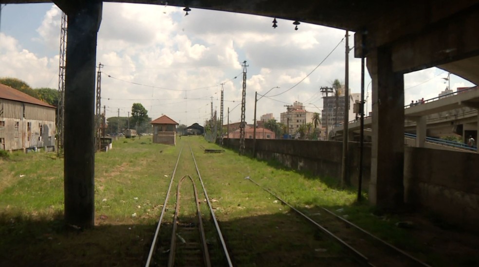 Viagem teste percorreu trajeto do futuro Trem Intercidades entre São Paulo e Campinas — Foto: Reprodução/EPTV