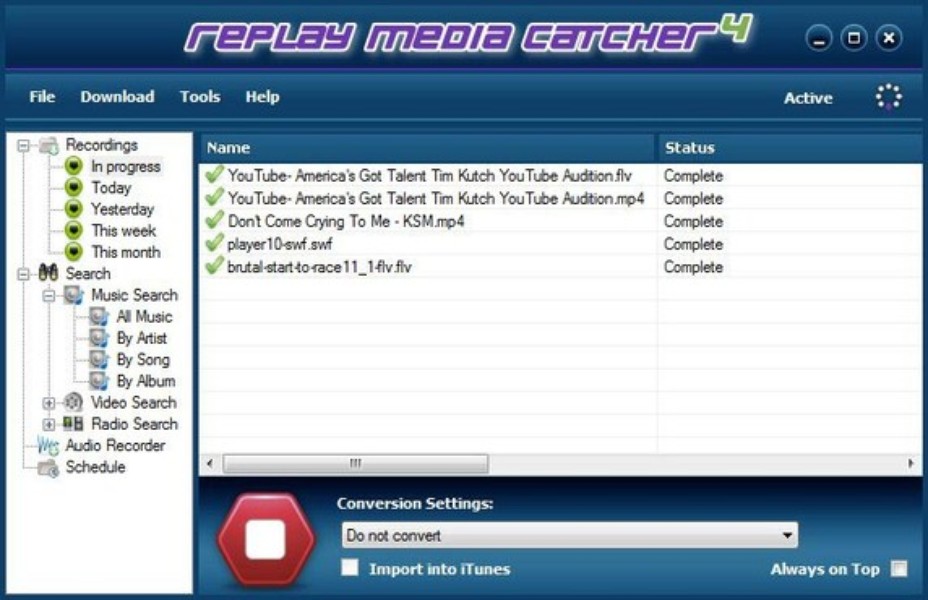 download the new version for windows Replay Media Catcher 10.9.5.10