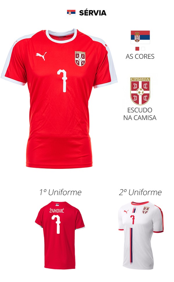 As Camisas Das 32 Selecoes Da Copa Copa 2018 Sportv - como criar uma t shirt camiseta grátis no roblox atualizado