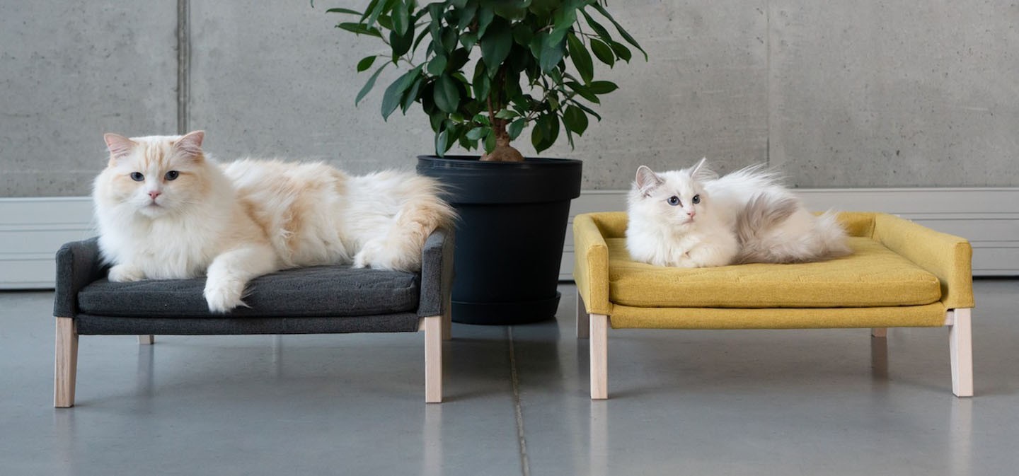 Marca da Polônia cria mobiliário com design escandinavo para pets (Foto: Divulgação)