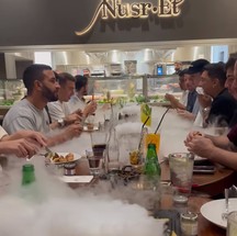 Amigos de Neymar jantam em restaurante badalado da Arábia Saudita — Foto: Reprodução/Instagram