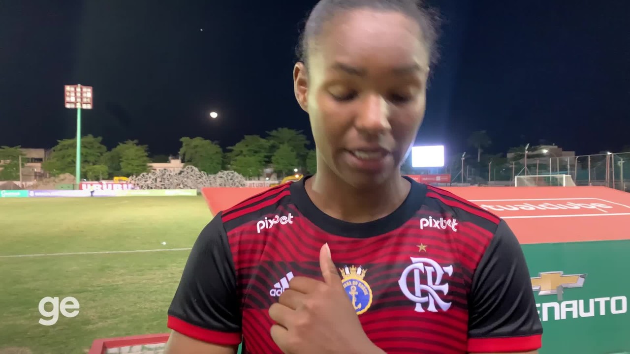 Daiane Medeiros promete luta do Flamengo até o final: 'Nossa equipe é raça'
