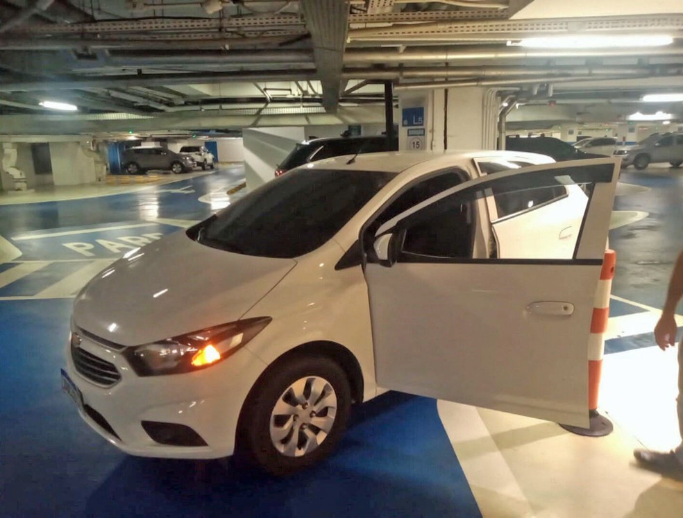 Local onde Priscila foi atacada — Foto: Reprodução/TV Globo