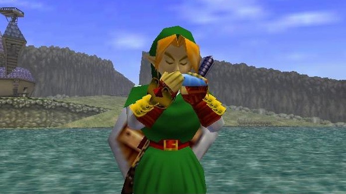 The Legend of Zelda: Ocarina of Time surpreendeu com um dos melhores gráficos do Nintendo 64 e um enorme mundo para explorar (Foto: Reprodução/Fanpop)