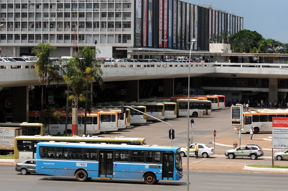 Rodoviária do Plano Piloto, em Brasília — Foto: Gabriel Jabur/Agência Brasília