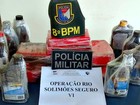 'Operação Solimões' apreende mais de 20 kg de drogas em navio, no AM