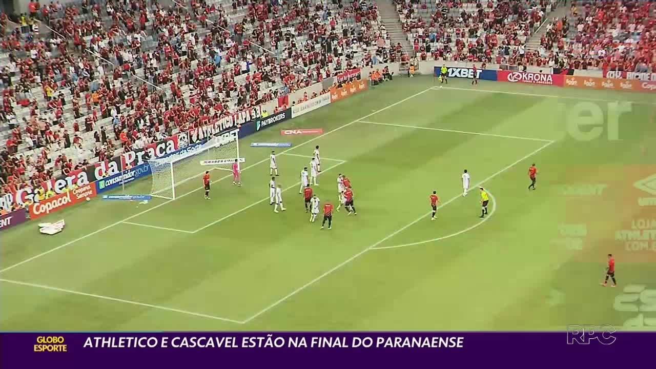 Athletico e Cascavel estão na final do Paranaense
