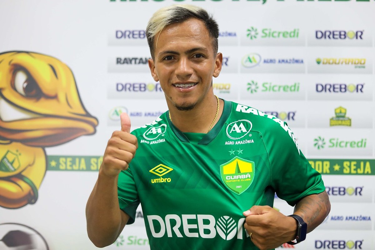 Cristhian Rivas é apresentado no Cuiabá e valoriza primeira experiência ...