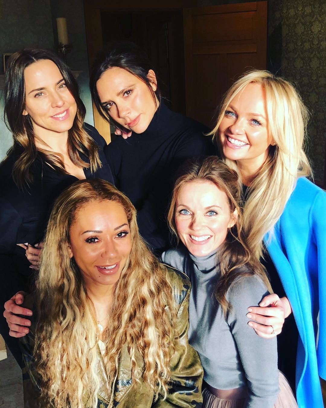 Spice Girls reunidas para novos projetos quebrou a internet (Foto: Reprodução/Instagram)