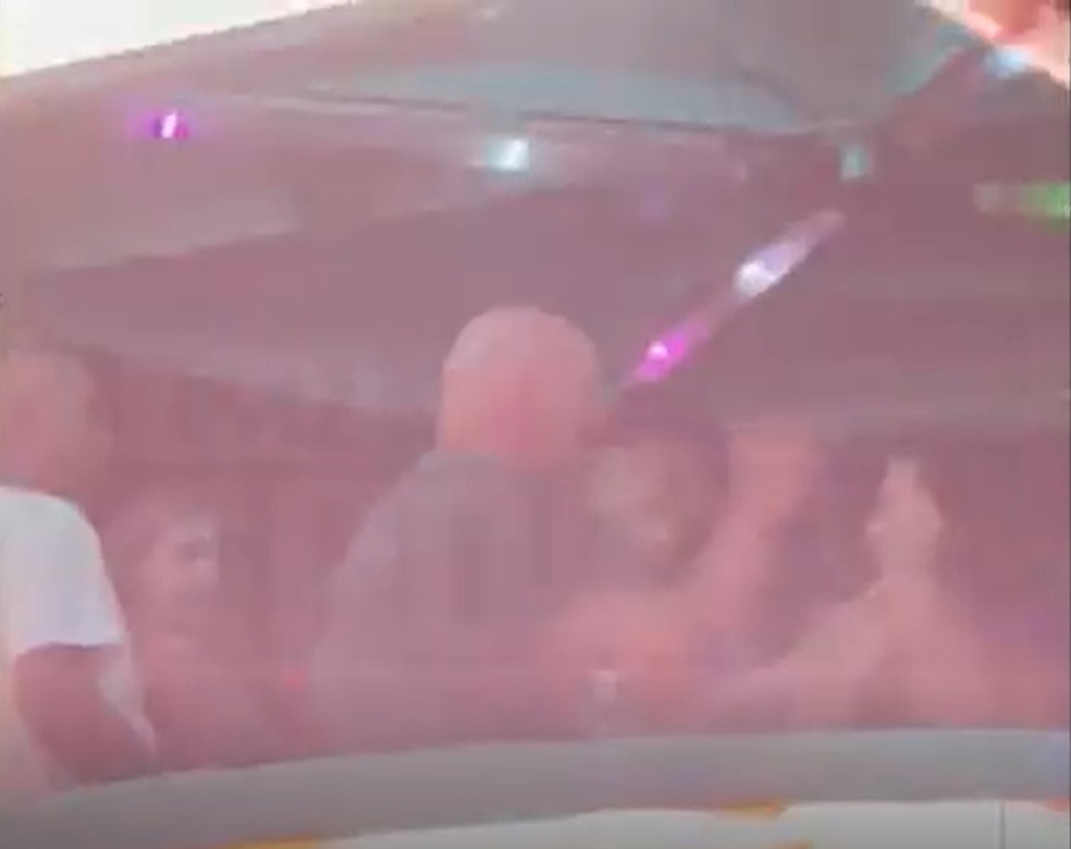 Dono do UFC, Dana White agride esposa com um tapa em festa de ano novo — Foto: Reprodução/TMZ