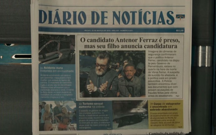 Jornal mostra acontecimentos da última semana (Foto: TV Globo)