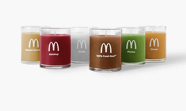 Velas aromáticas do McDonald's (Foto: Reprodução)