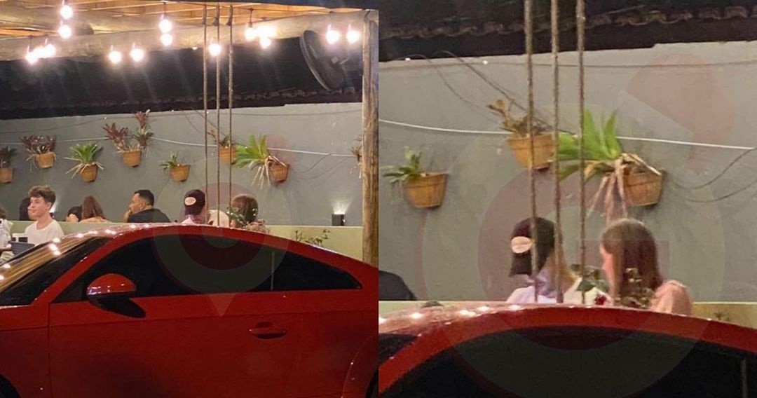 Duda Reis e Guilherme Araújo foram vistos juntos em restaurante de Maresias (SP) (Foto: Reprodução/Instagram @gossipdodia)