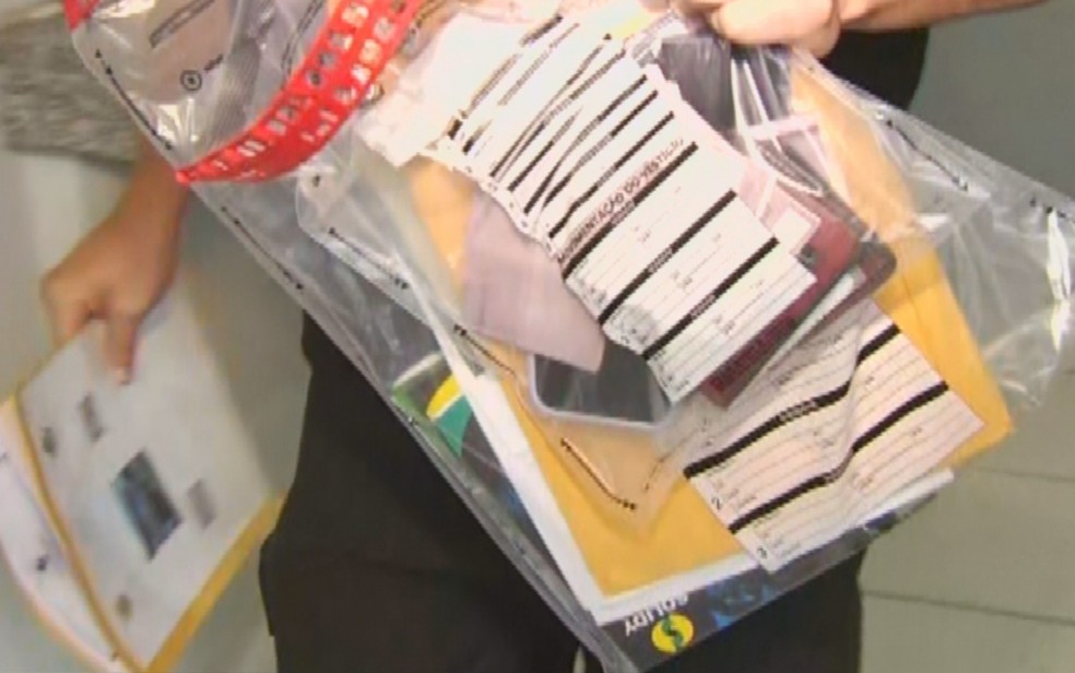 Operação contra quadrilha que movimentou R$ 1 bilhão com tráfico de drogas — Foto: Reprodução/TV Anhanguera