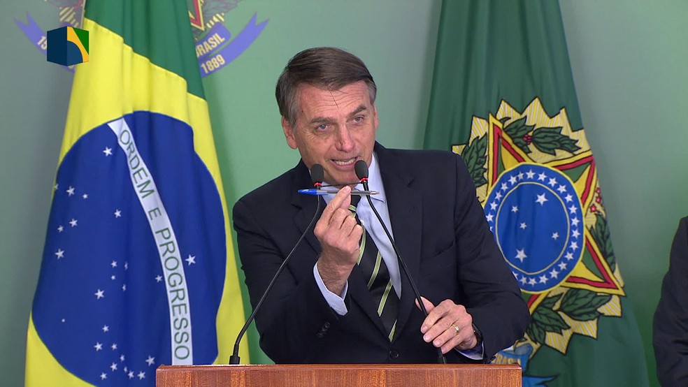 A gestão de Jair Bolsonaro gastou R$ 4,9 milhões no cartão corporativo, em 2022 — Foto: Reprodução/NBR
