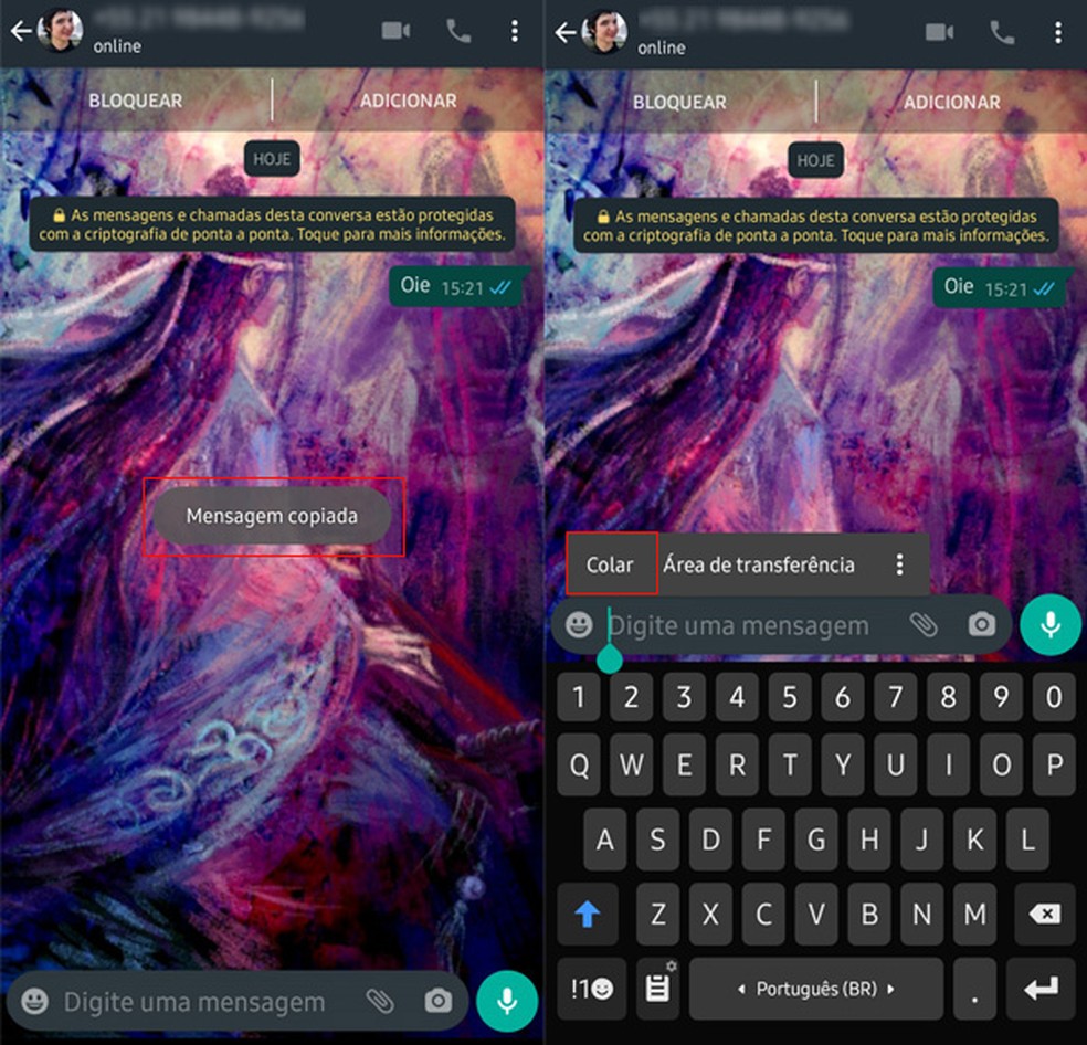 wallpapers Plaquinha Para Trava Zap como copiar e colar no whatsapp pelo