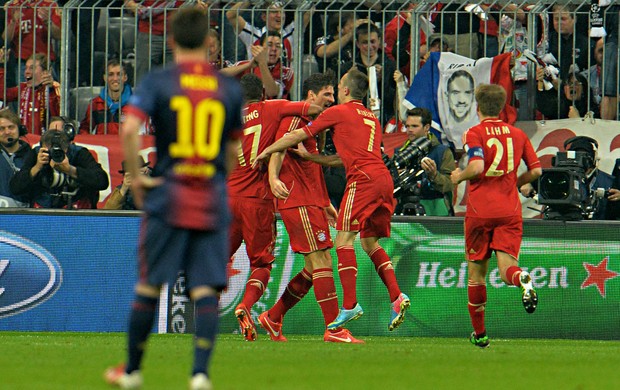 Messi, Bayern de Munique x Barcelona (Foto: AP)