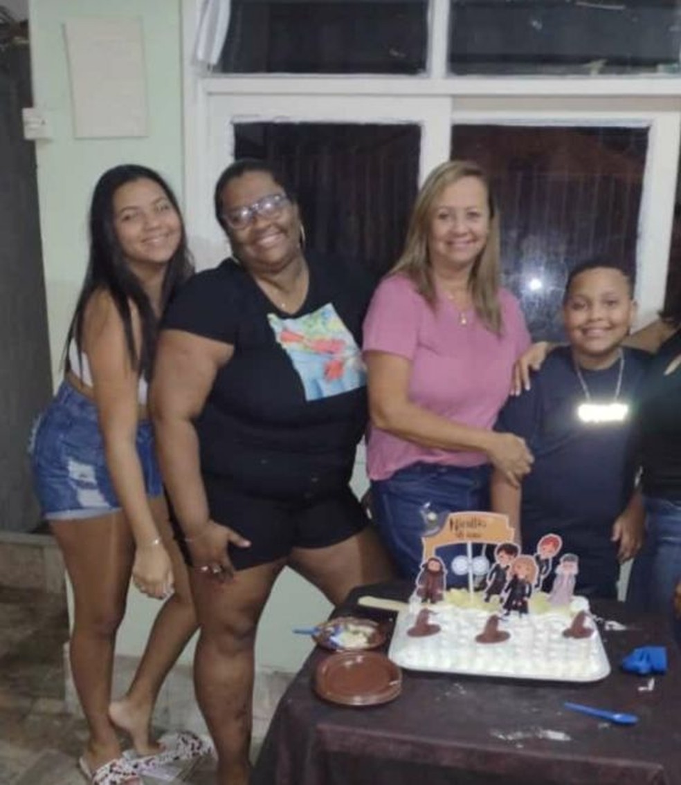 Família havia celebrado o aniversário de 10 anos da criança há menos de um mês, em Cubatão, SP — Foto: Arquivo Pessoal