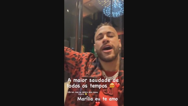 Neymar faz homenagem a Marlia Mendona: 'Maior saudade de todos os tempos'