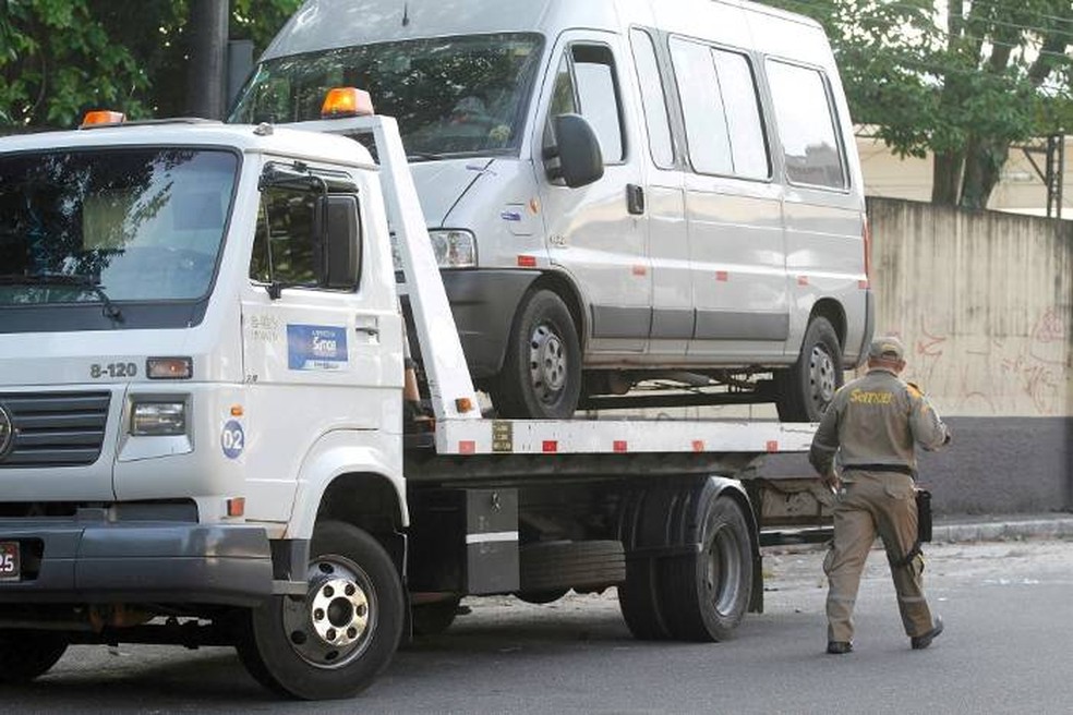 A retirada deve começar logo após o final da motorromaria — Foto: Ascom Semob