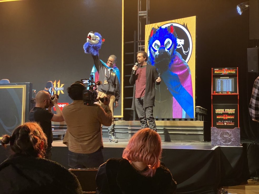 Confirmando sua dominância, Dominique "SonicFox" McLean levou mais um título de Mortal Kombat 11 — Foto: Reprodução/Twitter Ed Boon