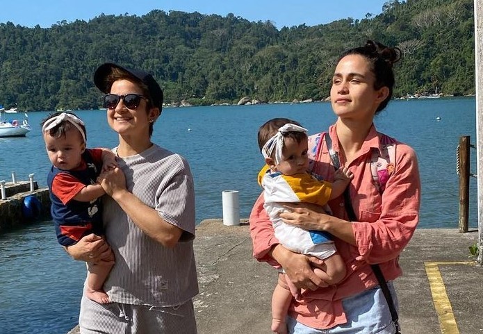 Nanda Costa e Lan Lanh viajaram para Paraty com as filhas (Foto: Reprodução/ Instagram)