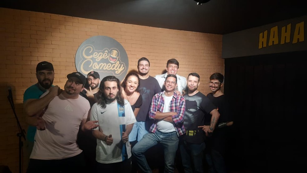Stand up “Comedy Night – Cegê Comedy — Foto: Cegê Comedy/Divulgação