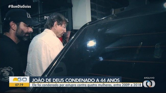 João de Deus é condenado a 44 anos de prisão por estupro contra quatro mulheres