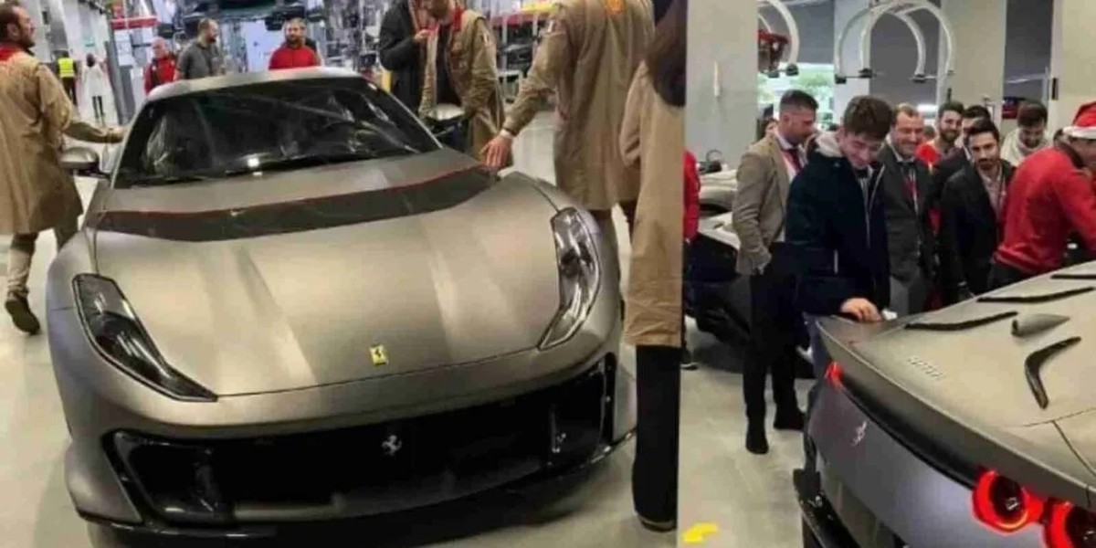 ¿Navidad adelantada?  Sainz recibe su Ferrari personalizado de 830 CV tras más de un año de espera |  Entretenimiento