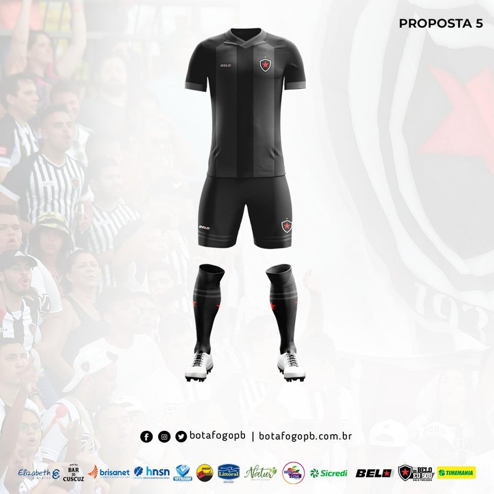 Modelo criado pelo botafoguense Rennêr Ribeiro — Foto: Reprodução