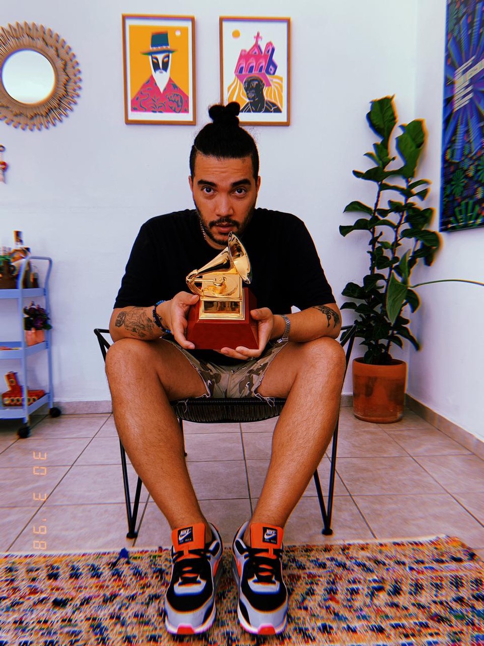 Nave Beatz levou o Grammy após produção de álbum do Emicida — Foto: Divulgação