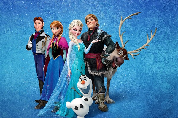 Os personagens da animação Frozen (2013) (Foto: Divulgação)