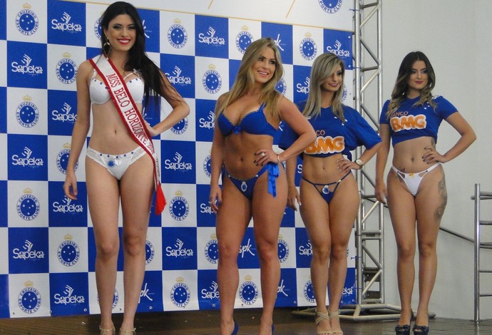 Desfile da coleção de lingerie do Cruzeiro (Foto: Tarcísio Badaró)