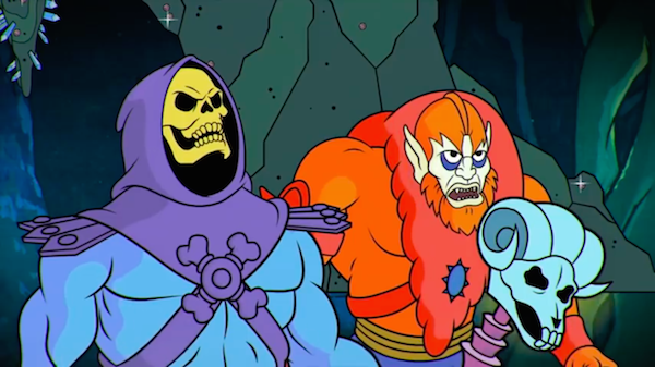 O vilão Esqueleto em cena do trailer do novo episódio de 'He-Man' (Foto: Reprodução)