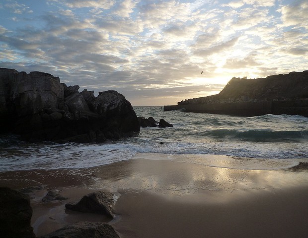Praia de Peniche, em Portugal (Foto: Flickr/ Creative Commons)