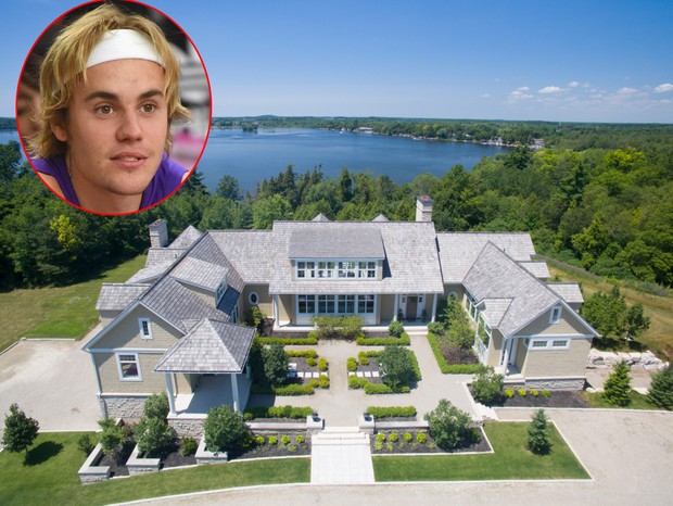 A nova mansão de Justin Bieber (Foto: Reprodução )