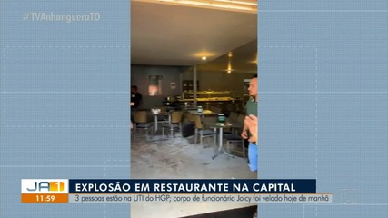 Explosão em restaurante: 3 pessoas continuam internadas na UTI do HGP