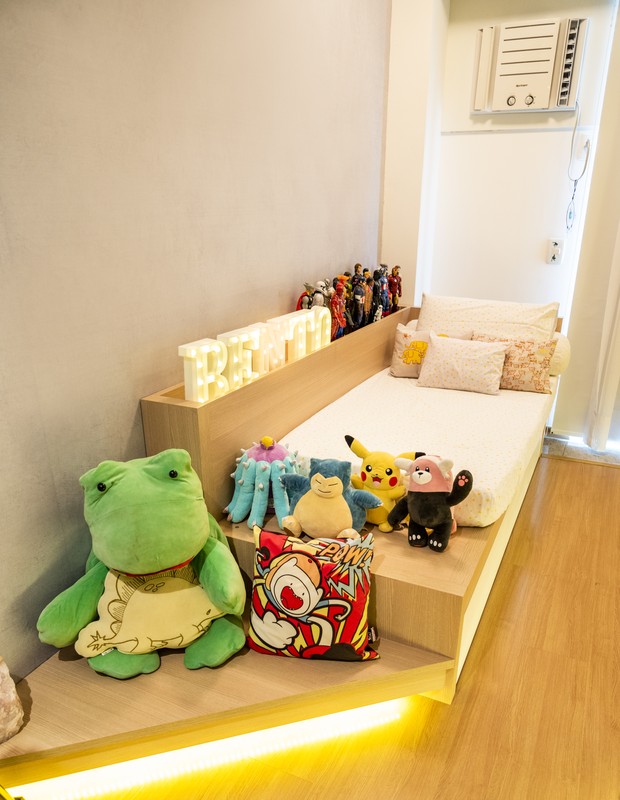 Detalhe do quarto do filho, Bento (Foto: Dêssa Pires)