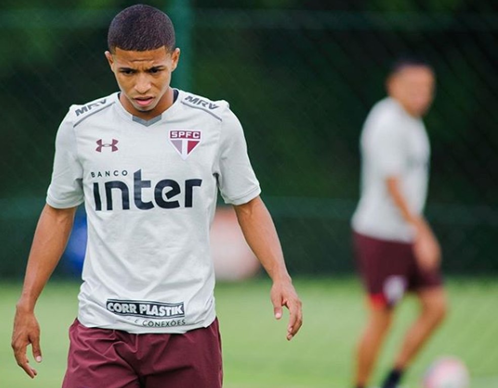 Marquinhos Cipriano nos tempos de São Paulo — Foto: Reprodução/Instagram