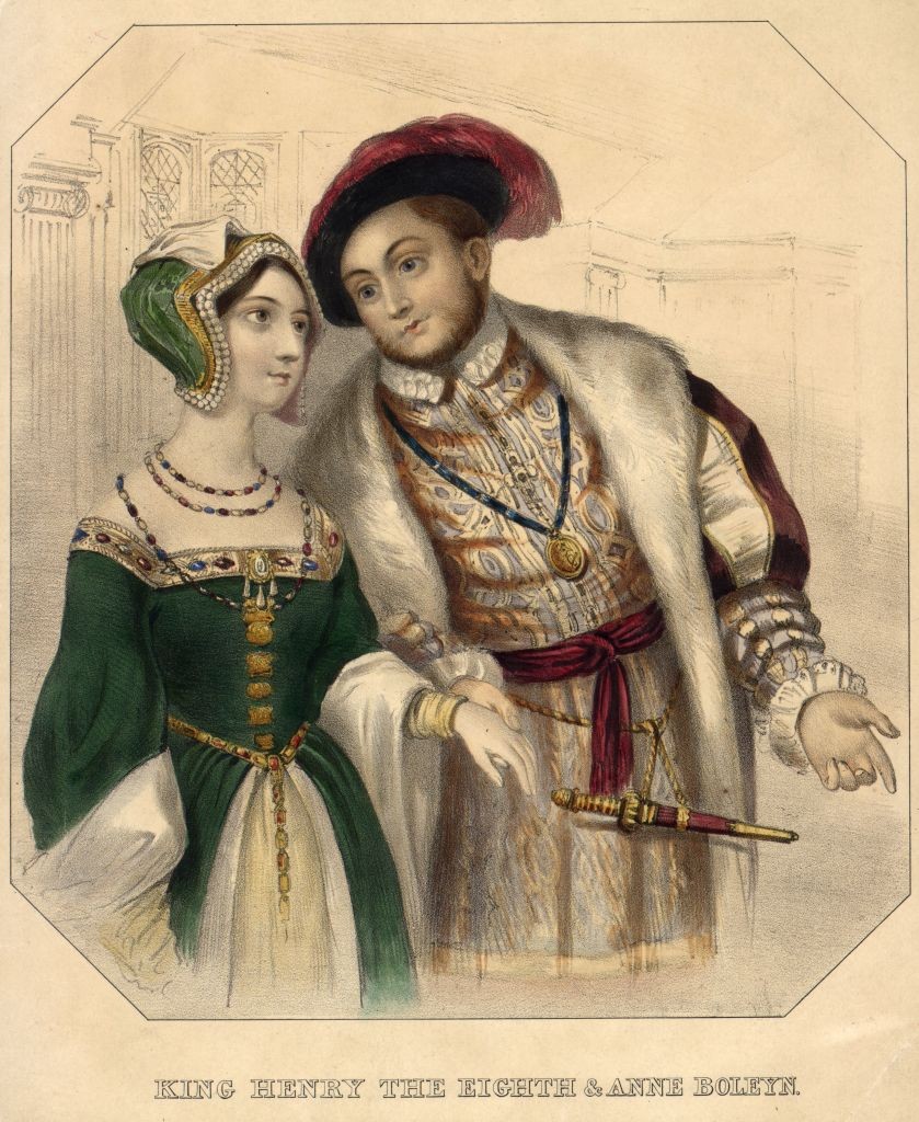O rei Henrique VIII e Ana Bolena (Foto: Getty Images)