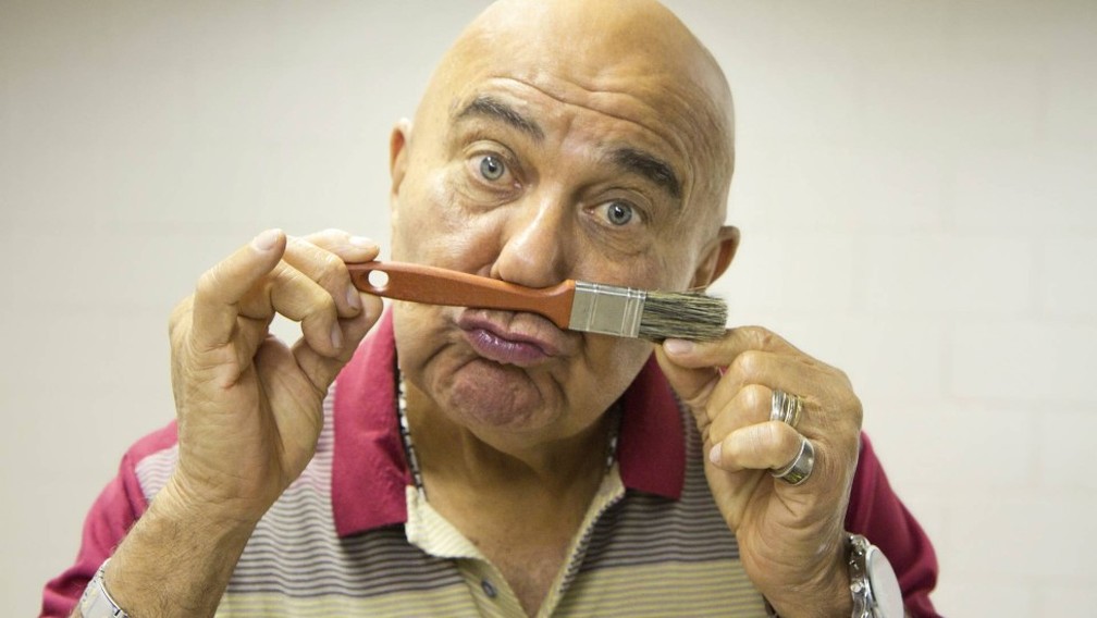 Roberto Guilherme ficou eternizado na pele de Sargento Pincel — Foto: Blenda Gomes / TV Globo