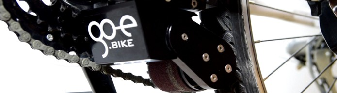 Go-e ONwheel, motor que transforma bicicletas comuns em e-bikes (Foto: Divulgação)